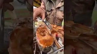 Grilled chir with marinade😋 / Чир на мангале с маринадом😋 