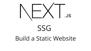 Build a simple Next.js website