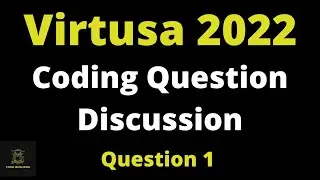 virtusa coding questions and answers | virtusa previous year coding questions | Part 1