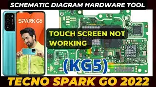 tecno spark go 2022 KG5 Touch Screen Not WORKING | Hardware Schematic Diagram jumper | DMR SOLUTION