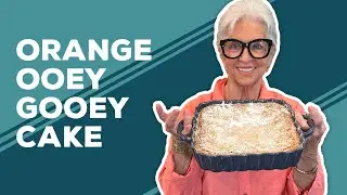 Love & Best Dishes: Orange Ooey Gooey Butter Cake Recipe | Orange Dessert Ideas