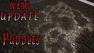 Puddles New Updates unreal engine 5 & 4