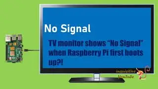 TV Monitor No Signal When Raspberry Pi Boots Up