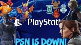 PSN Is Down!! PS5 Game Crashes + Checking For Saved Cloud Storage Error