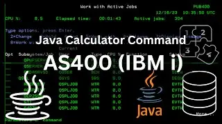 Java on AS400 - Create Calculator Command | AS400 (IBM i) Tutorial for Beginners