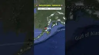 Journey from Philippines to America | Explore the Flight Path