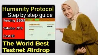 Humanity Protocol Testnet Airdrop | $30M Funding, $1B Valuation, Airdrop Confirmed | Step By Step