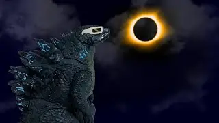 The Solar Eclipse (Godzilla stop motion)