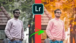 Lightroom Orange Tone Photo Editing | Lightroom Photo Editing Tutorial |