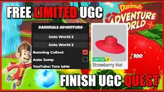 [🍓NEW UGC] Danimals Adventure World Script Hack • Auto Farm [Roblox]