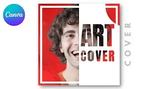 How to Make Cover Art in Canva | Canva Tutorial