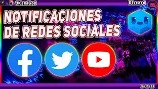 🟣 Bot De Notificaciones De Redes Sociales (YouTube, Twitch) 💠 Discord 📡 JKamiGod