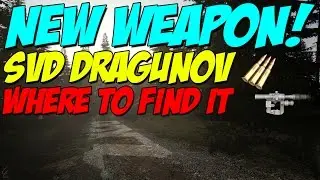 DayZ Standalone: New SVD Dragunov Weapon Guide and Where to find it!