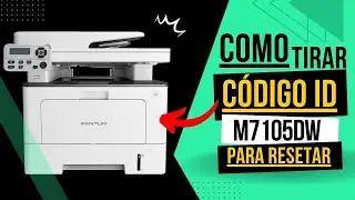 COMO TIRAR O RELATÓRIO CÓDIGO ID PANTUM M7105DW 7105DW 7105 BM5100adw #pantum