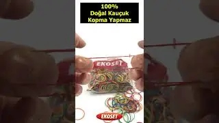 Ekoset 5 Renkli 40 mm Paket Lastiği