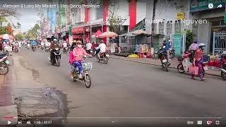 Vietnam || Long My Market on the Lunar New Year 2021 || Hau Giang
