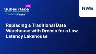 Replacing a Traditional Data Warehouse with Dremio for a Low Latency Lakehouse