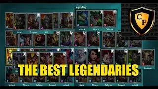 TOP LEGENDARY HEROES - RAID: Shadow Legends (With Chofly Mobile&Darth)
