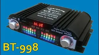 Digital Play Power Amplifier 4CH BT 998