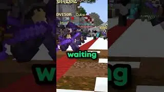 Fighting 100 Minecraft Players