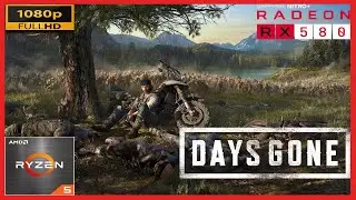 🔴 DAYS GONE 🔴 RX 580 Benchmark-Gameplay #daysgone