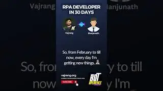 UiPath Got placed as RPA developer after career gap