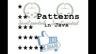 Java Pattern Programming - 1