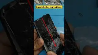 Fully Broken Touch Glass Repair #mobilerepairing #repair #replacement #restoration