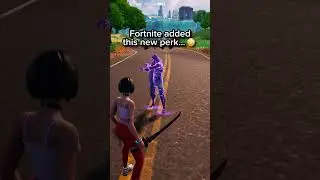 Fortnite ADDED This NEW Perk... 😳
