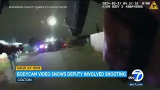 Bodycam video shows deadly deputy shooting in Colton