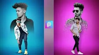 PicsArt Dual Photo Editing| PicsArt Photo Editing- Karan Golani