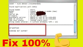 How to at^godload command not support fix E8372h Zong Telenor