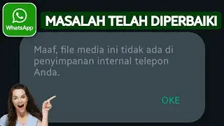 Maaf, berkas media ini tidak ada di penyimpanan internal Anda. Solusi