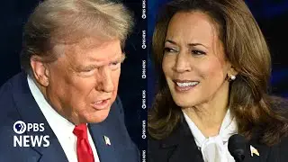 WATCH: Full Harris and Trump debate — PBS News simulcast of ABC’s 2024 Presidential Debate