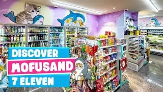 🇹🇼 Discover SUPER CUTE Mofusand 7 Eleven Taiwan [4K Video]