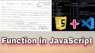 Function in JavaScript || JavaScript 