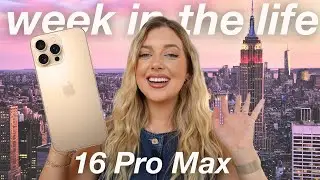 iPhone 16 Pro Max- REAL Week In The Life Review!