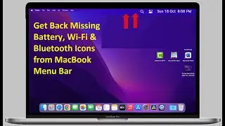 How to Get Back Missing Battery, Wi Fi & Bluetooth Icons from MacBook Menu Bar