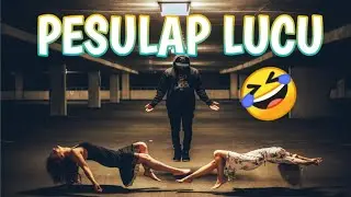 TUKANG SULAP LUCU ⁉️😂😂 || DI PASAR TRADISIONAL