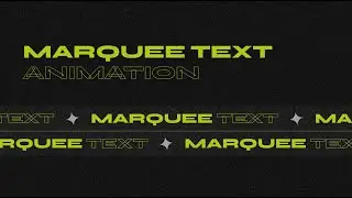 Marquee text animation using splide.js | HTML, CSS, JAVASCRIPT & SPLIDE.JS