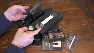 How to Completely Erase Audio Cassette and VHS Tapes Fast
