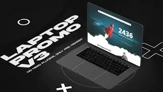 Laptop website promo  AFTER EFFECTS Template Videohive 33708077