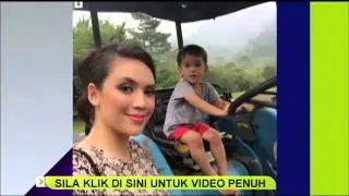 Nur Aurora nama anak kedua Farid Kamil -Diana Danielle