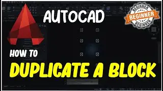 AutoCAD How To Duplicate A Block