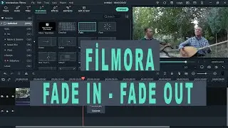 Filmora 10 Videoya Müziğe Fade in Fade Out Efekti Nasıl Yapılır