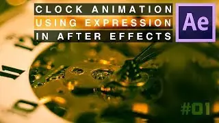 Clock Animation using expression in After Effects