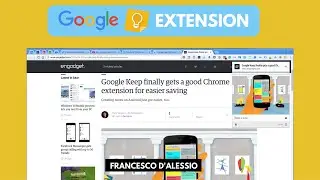 New Google Keep Extension | Chrome