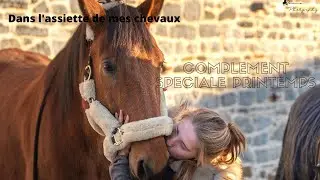 {Dans l’assiette de mon cheval} Mes complément alimentaire du Printemps (Arthrose/Emphysème)