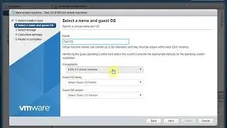 How to create a virtual machine on ESXI with Web browser  Topic4
