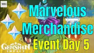 Genshin Impact EVENT Marvelous Merchandise Day 5 (Location, Materials, Reward)